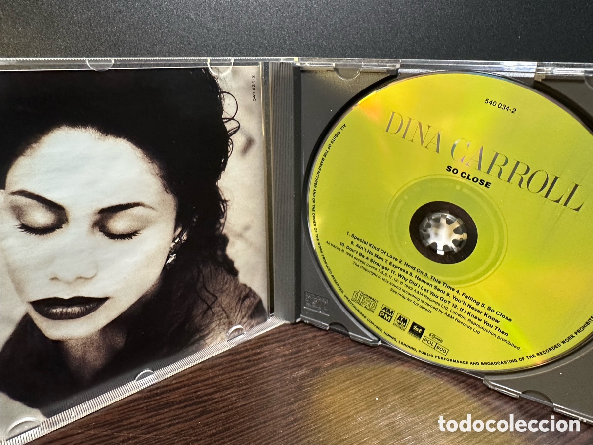 CDs de m&uacute;sica: Dina Carroll - So Close (CD, Album) - Foto 2