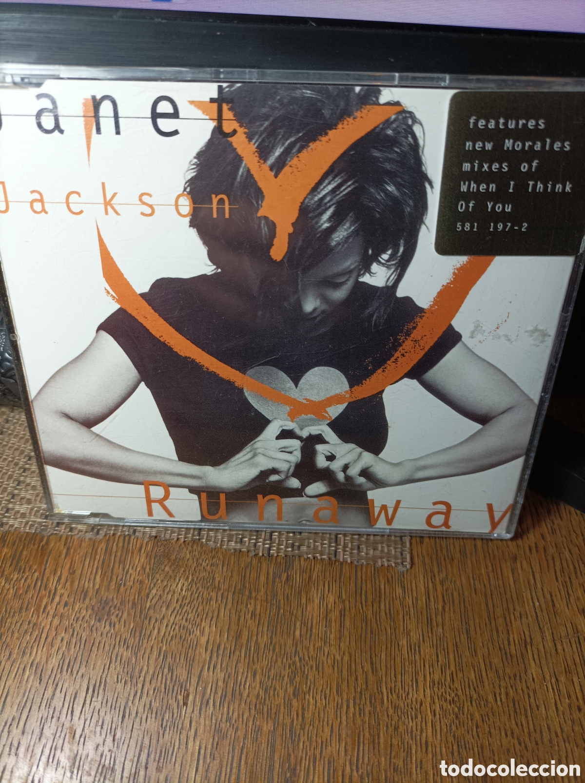 CDs de m&uacute;sica: Janet Jackson. Runaway. Cd single. - Foto 1