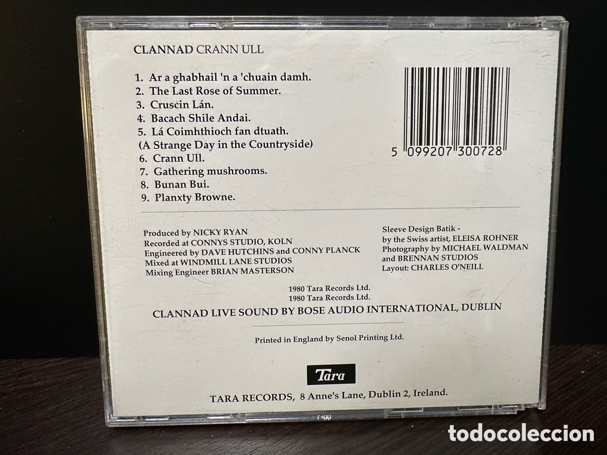 CDs de m&uacute;sica: Clannad - Crann Ull (CD) - Foto 2