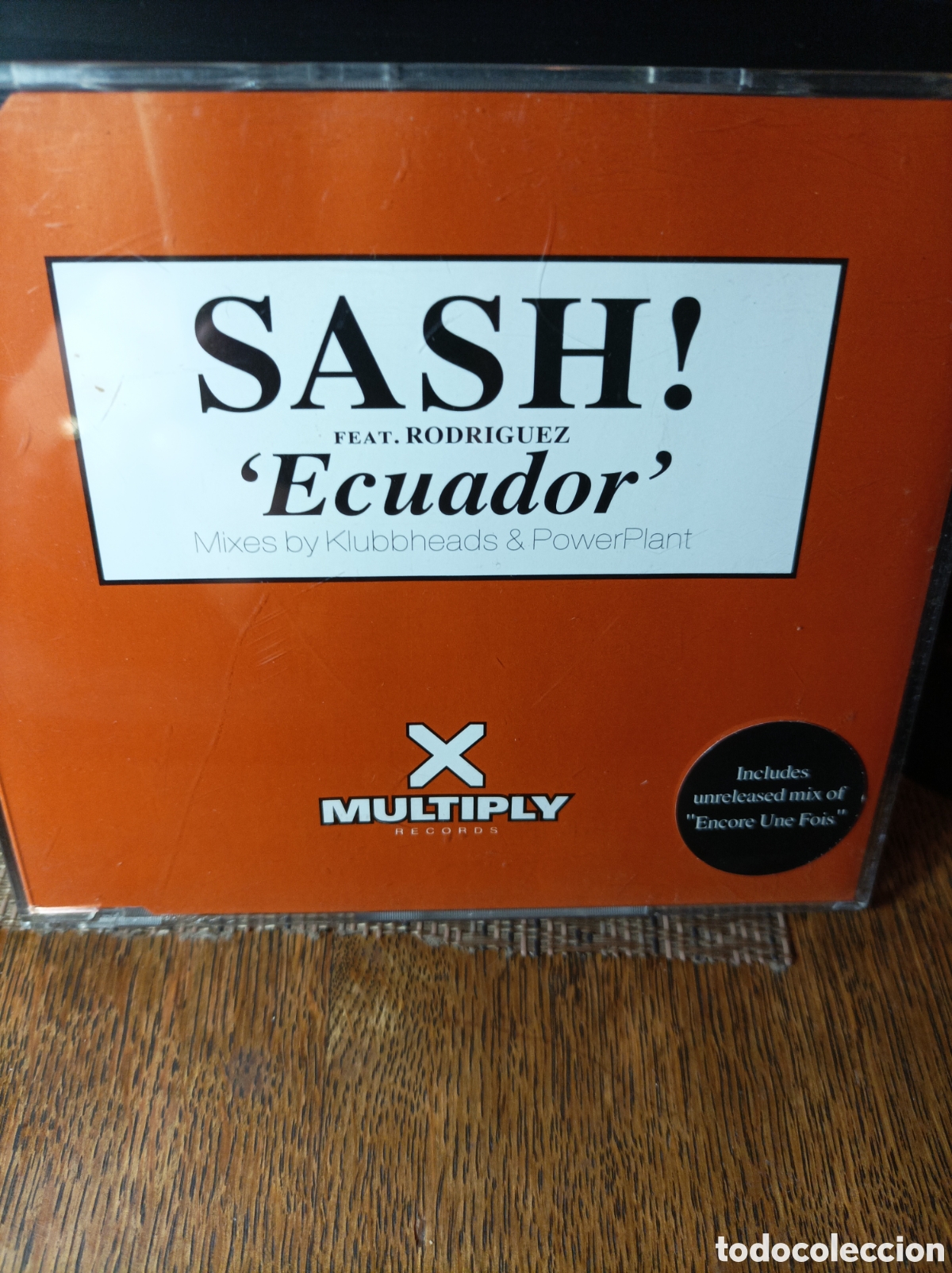 CDs de m&uacute;sica: Sash! Feat Rodr&iacute;guez. Ecuador. Cd - Foto 1