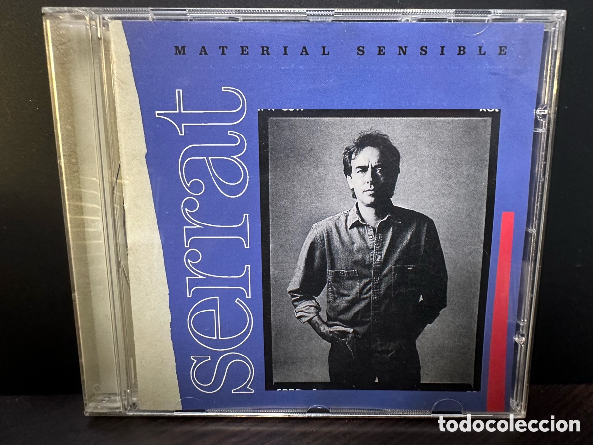 CDs de m&uacute;sica: Joan Manuel Serrat - Material Sensible (CD, Album) - Foto 1