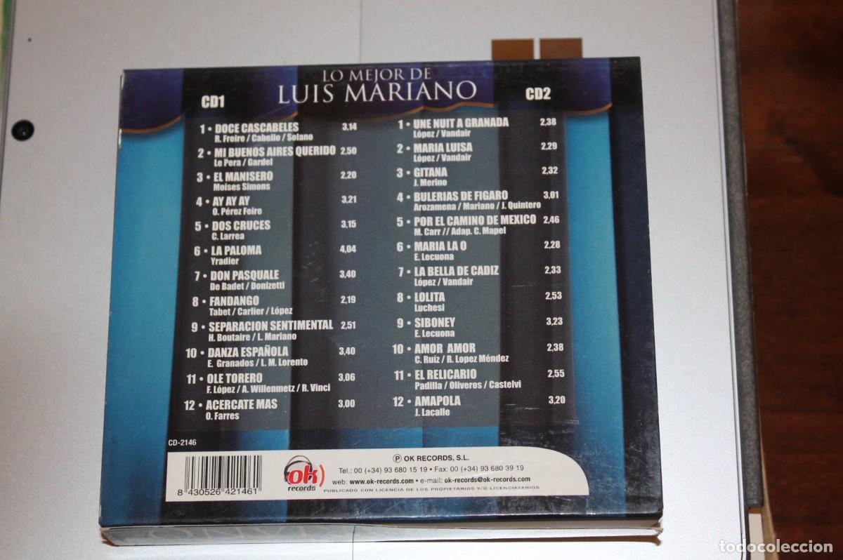 CDs de m&uacute;sica: LO MEJOR DE LUIS MARIANO - Foto 2