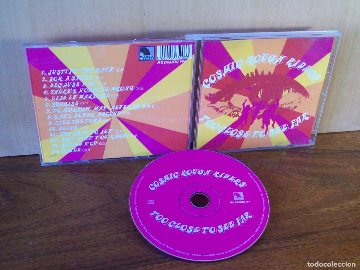 CDs de m&uacute;sica: COSMIC ROUGH RIDERS - TOO CLOSE SEE FAR - CD - Foto 1