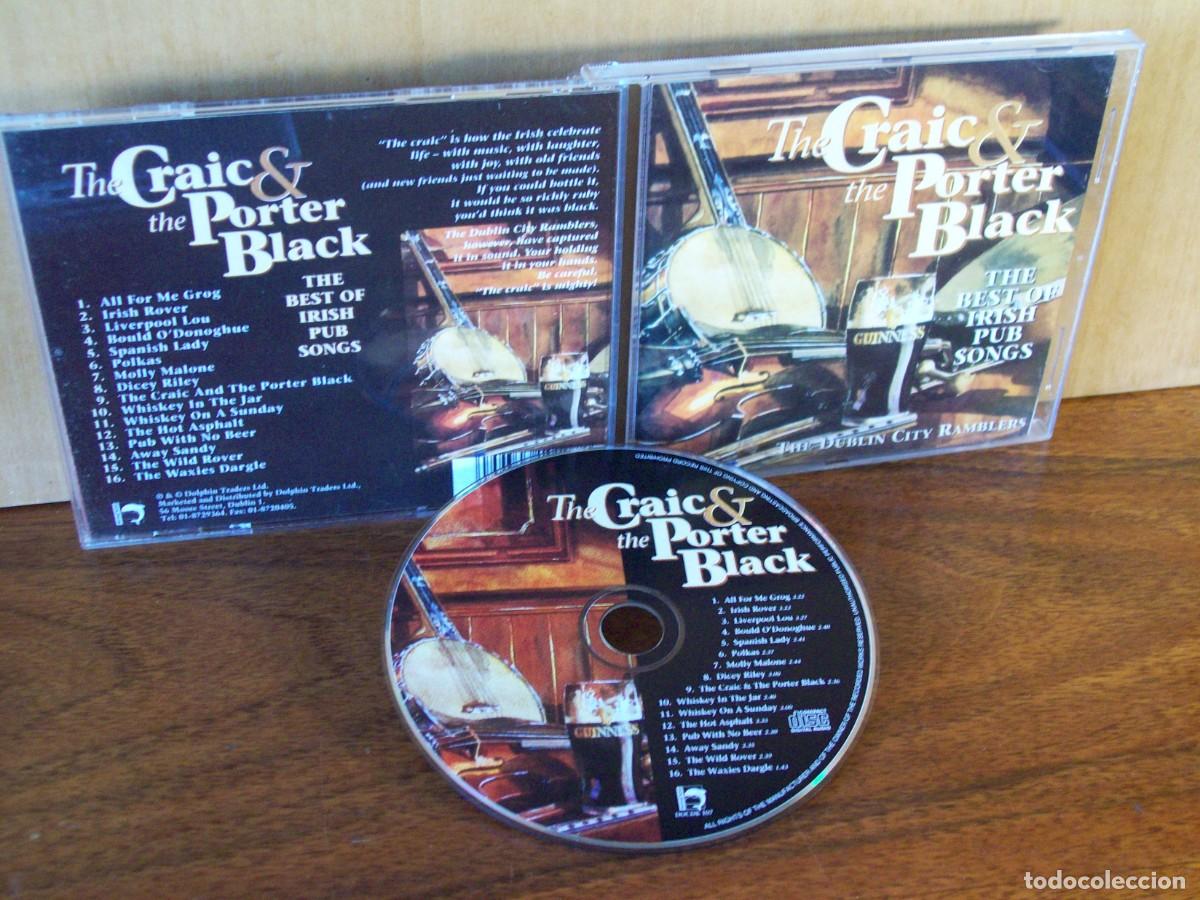 CDs de M&uacute;sica: THE CRAIC & THE PORTER BLACK - THE BEST OF IRISH PUB SONGS - THE DUBLIN CITY RAMBLERS - CD
