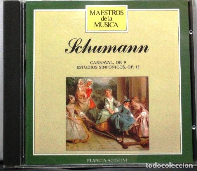CD di Musica: SCHUMANN - CARNAVAL OP. 9 - MAESTROS DE LA MUSICA- CD