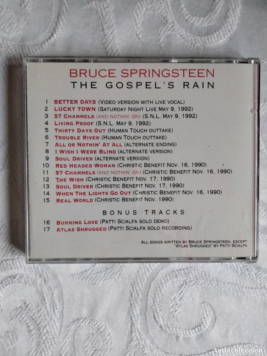 CDs de m&uacute;sica: BRUCE SPRINGSTEEN - The Gospels Rain - Foto 2