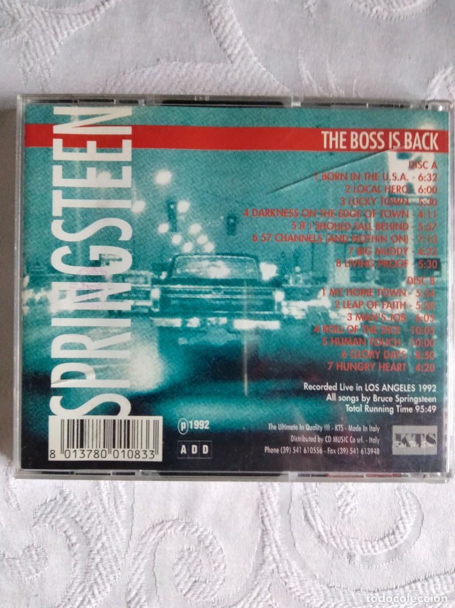 CDs de m&uacute;sica: BRUCE SPRINGSTEEN - The Boss is back (2 cds) - Foto 2