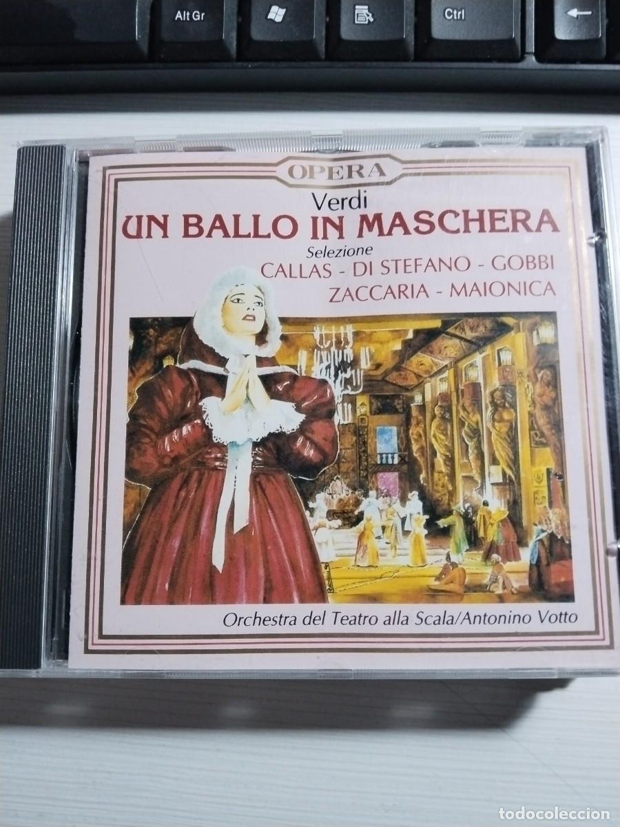 CDs de M&uacute;sica: Verdi un ballo in maschera cd