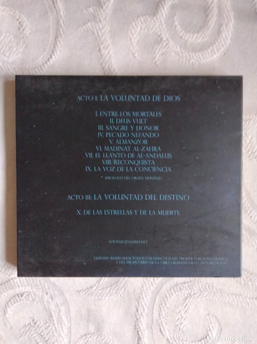 CDs de m&uacute;sica: LEGENDARIA - Deus Vult - Foto 2
