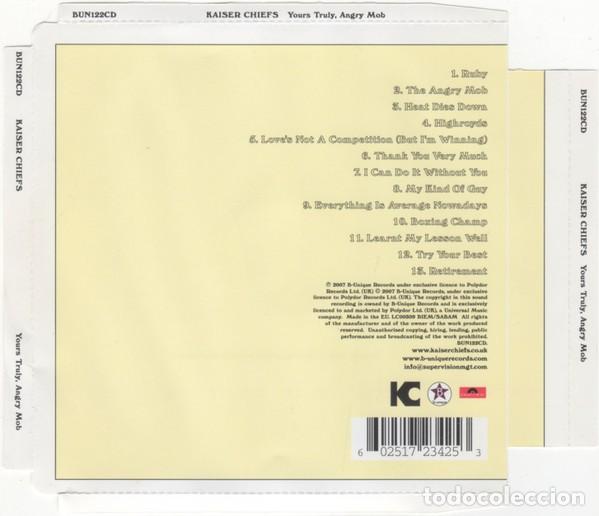 CDs de m&uacute;sica: Kaiser Chiefs &lrm;&ndash; Yours Truly, Angry Mob - Foto 2