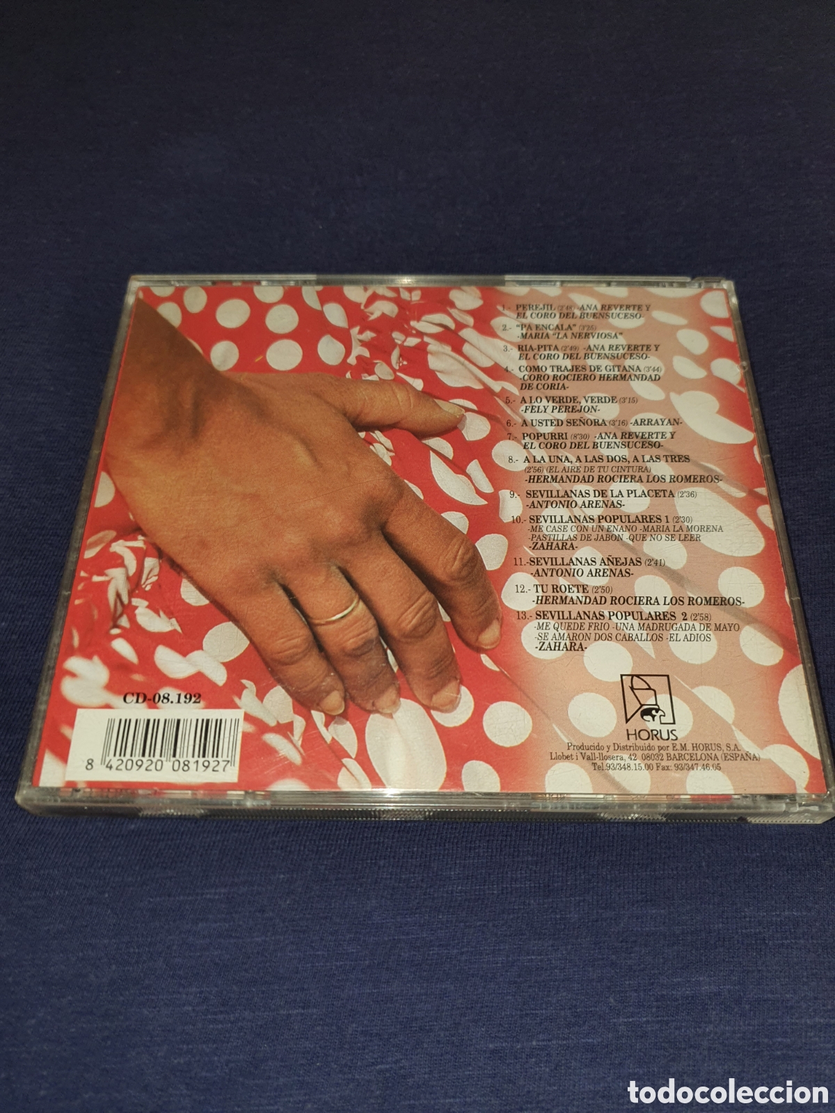 CDs de m&uacute;sica: Sevillanas Corraleras - Foto 2
