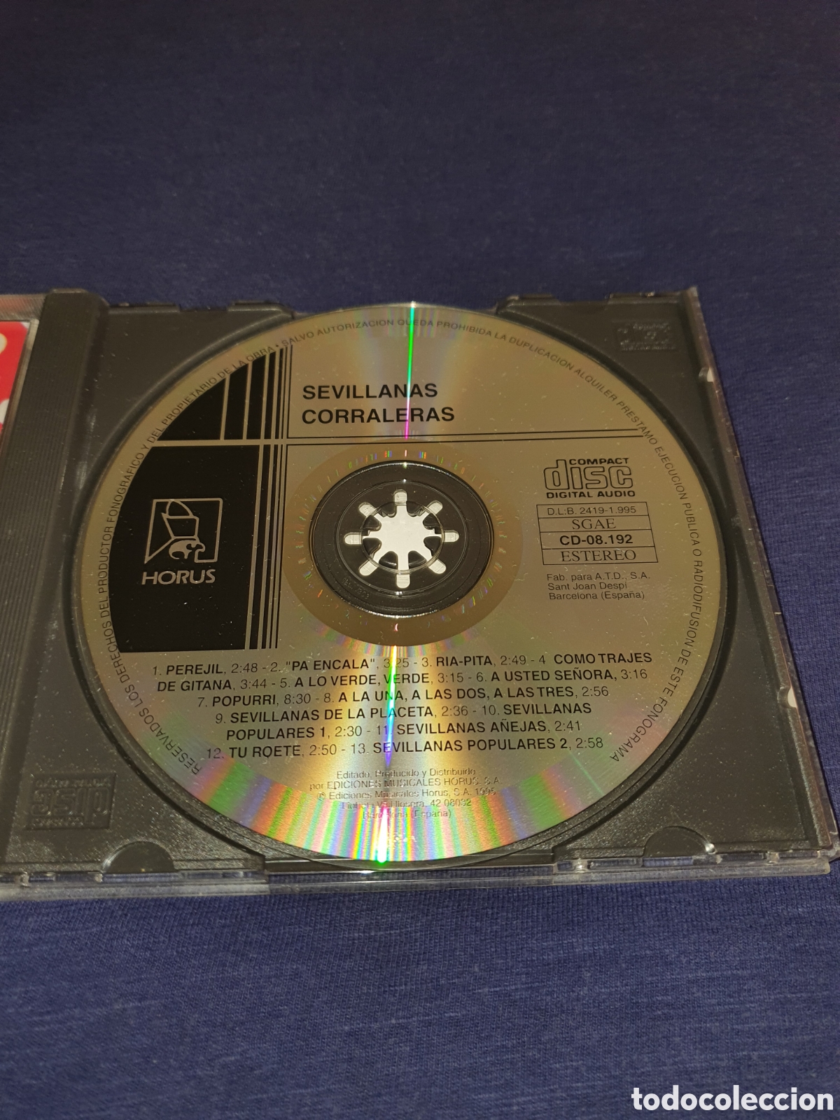 CDs de m&uacute;sica: Sevillanas Corraleras - Foto 3
