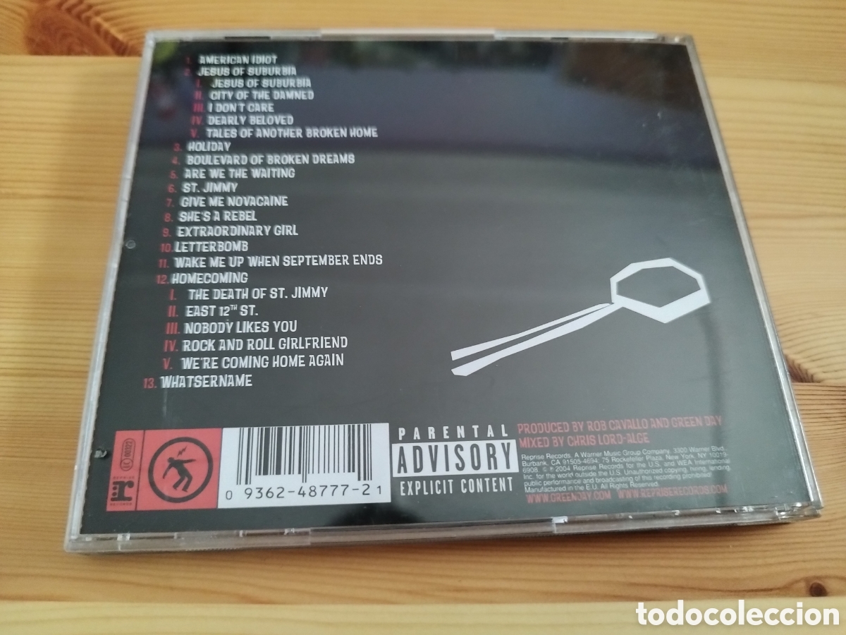 CDs de m&uacute;sica: CD Green day-American idiot - Foto 2