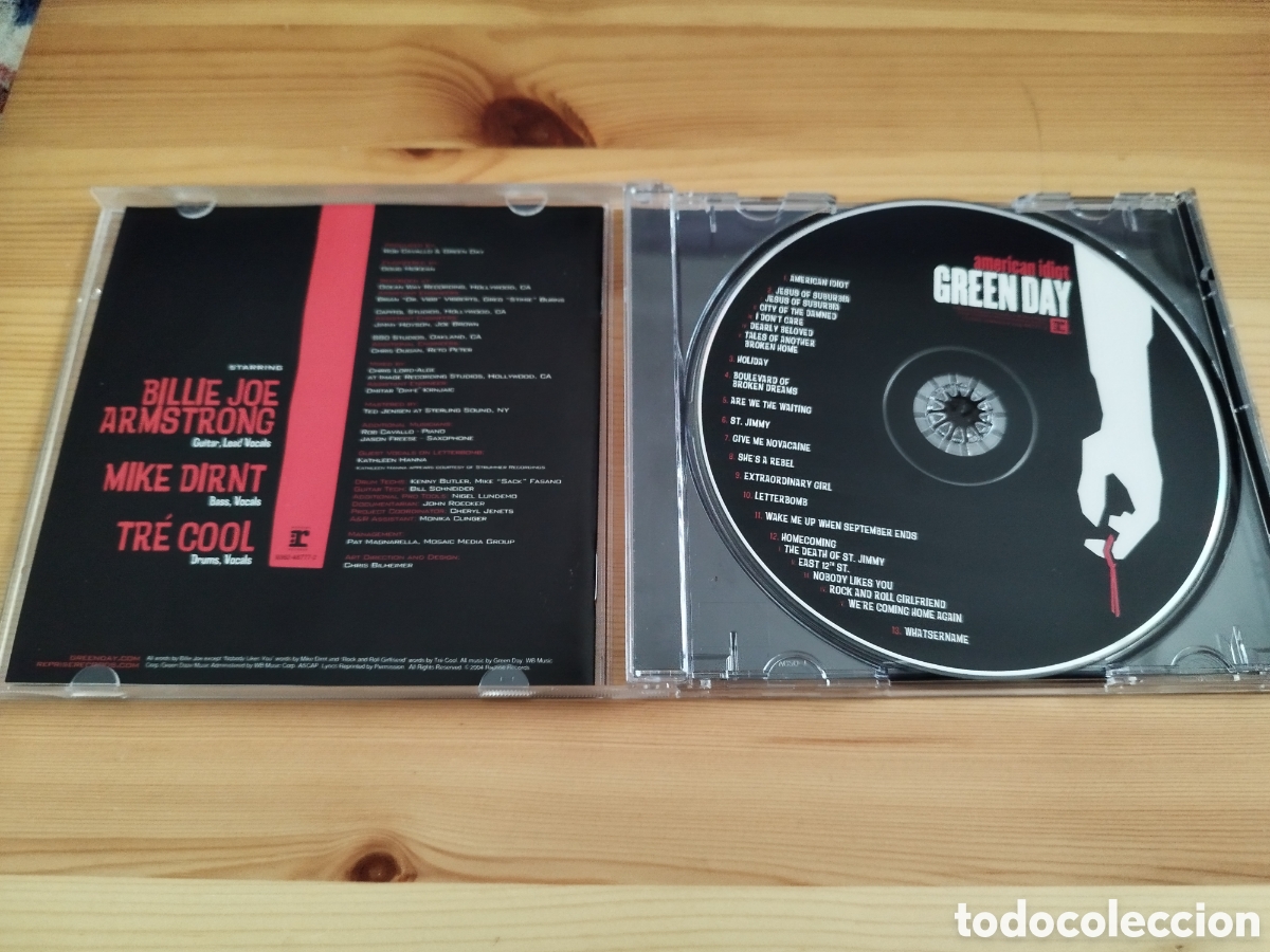 CDs de m&uacute;sica: CD Green day-American idiot - Foto 3