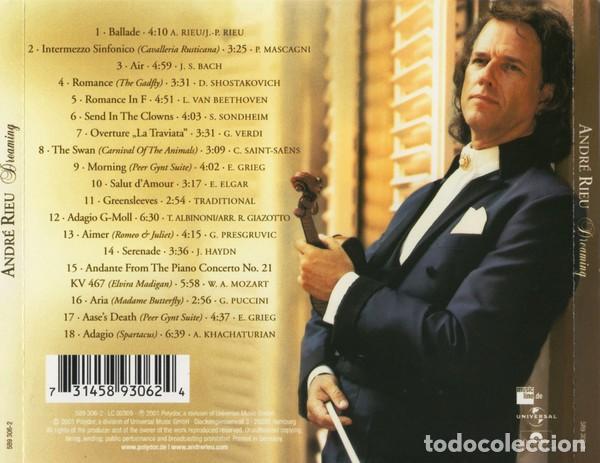 CDs de m&uacute;sica: Andr&eacute; Rieu &lrm;&ndash; Dreaming - Foto 2