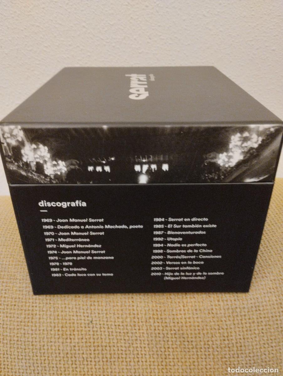 CDs de m&uacute;sica: Caja discograf&iacute;a Serrat - Foto 2