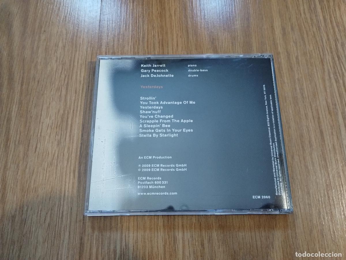 CDs de m&uacute;sica: Keith Jarrett / Gary Peacock / Jack DeJohnette &ndash; Yesterdays - CD JAZZ - Foto 3