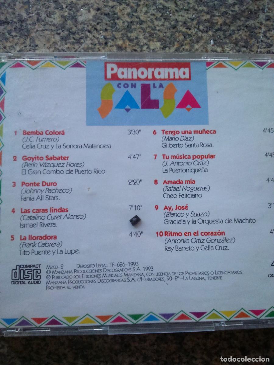 CDs de m&uacute;sica: CD -- PANORAMA CON LA SALSA -- - Foto 2