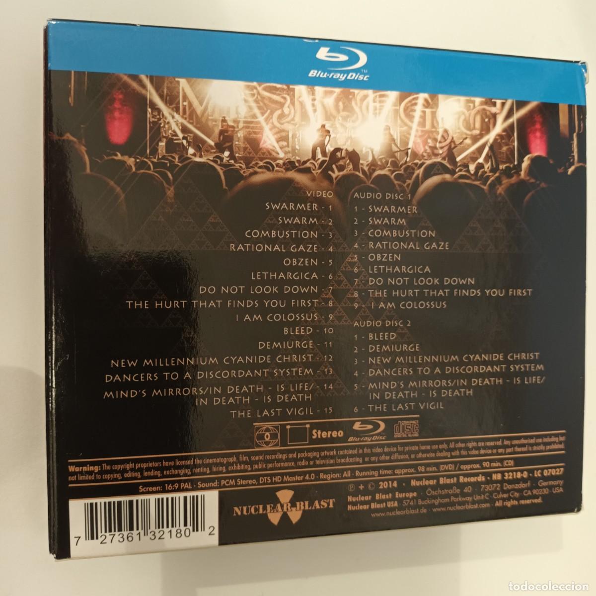 CDs de m&uacute;sica: Meshuggah , The Ophidian Trek , 2xCD+Blu-Ray , estado impecable . - Foto 2