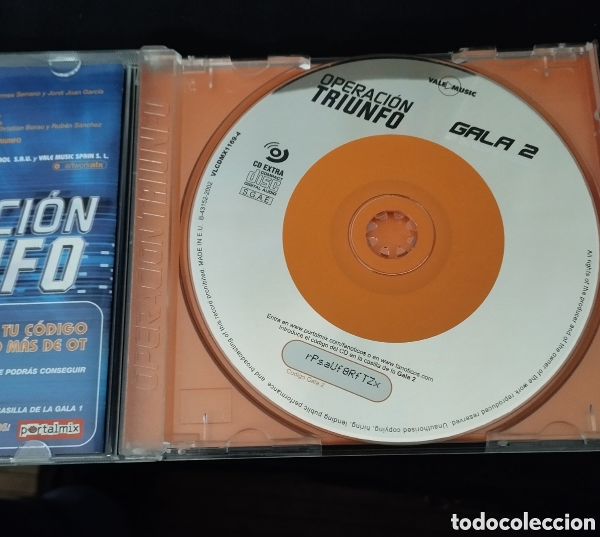 CDs de m&uacute;sica: CD OPERACI&Oacute;N TRIUNFO GALA 2 - Foto 3