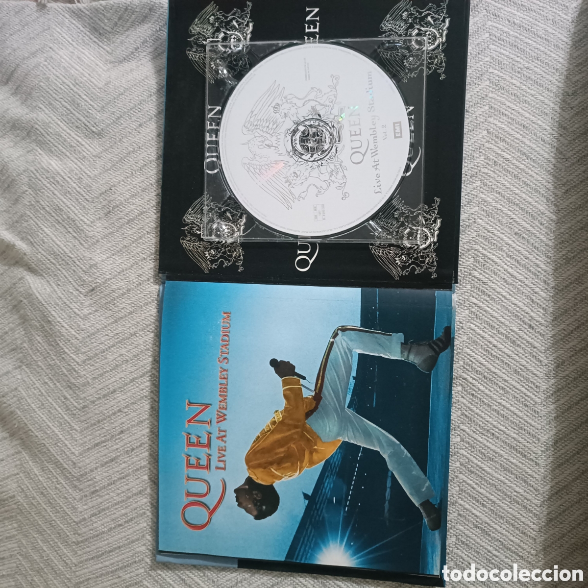CDs de m&uacute;sica: Queen &ldquo;Live At Wembley Stadium Vol.2&rdquo; Cd+Libro - Foto 2