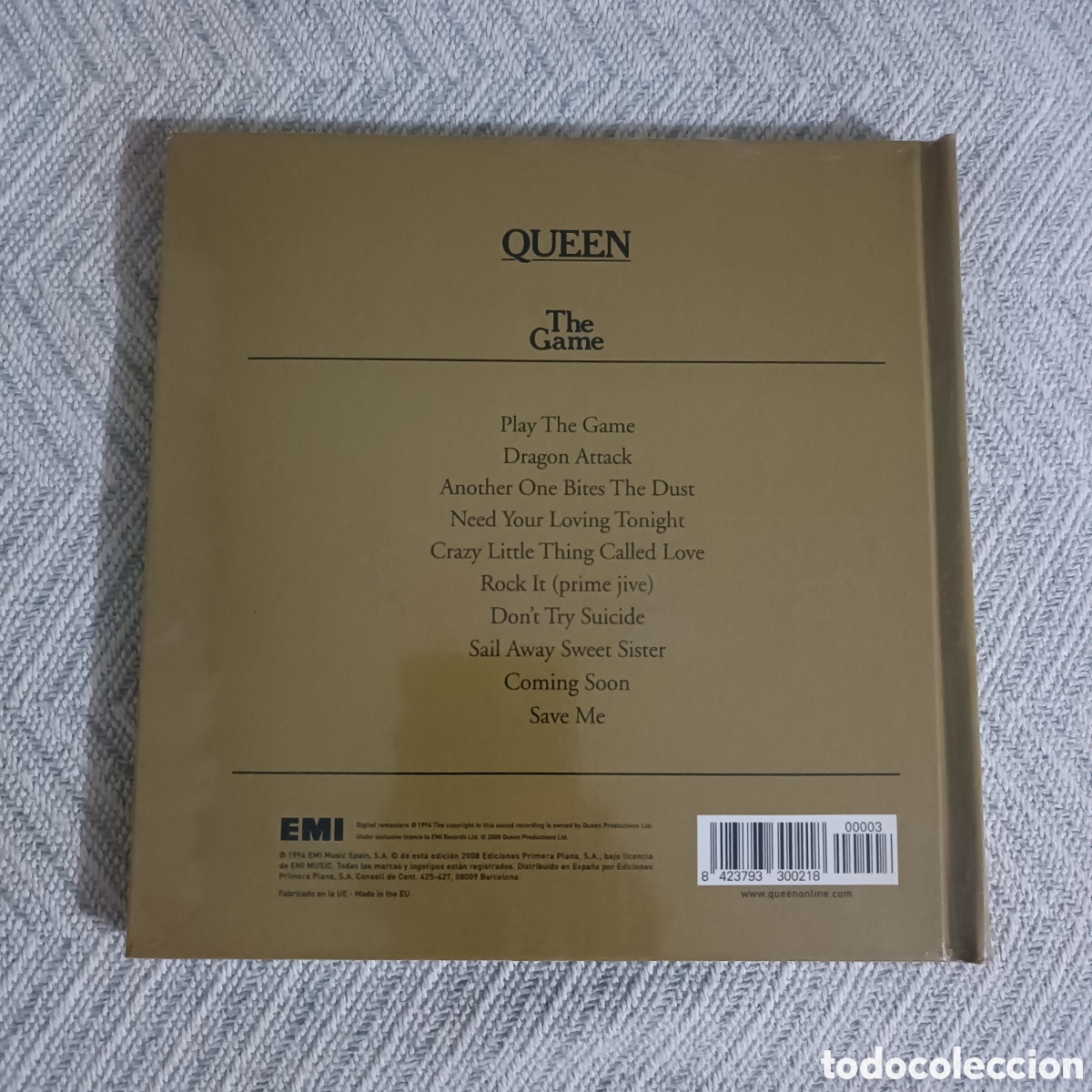 CDs de m&uacute;sica: CD LIBRO QUEEN THE GAME. PRECINTADO - Foto 2