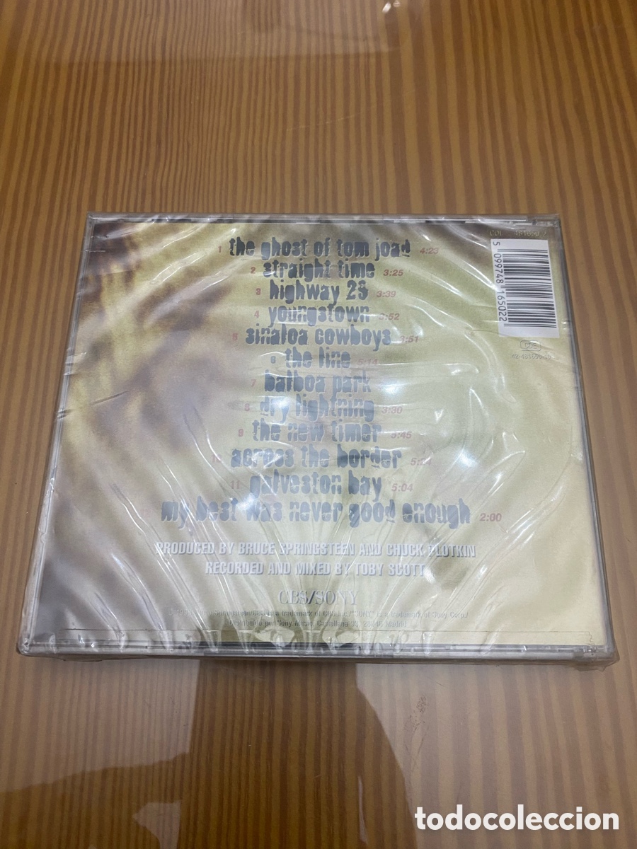 CDs de m&uacute;sica: PRECINTADO - CD - Bruce Springsteen &lrm;&ndash; The Ghost Of Tom Joad - Foto 2