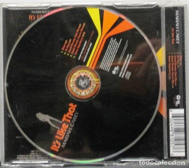 CDs de m&uacute;sica: MARIAH CAREY - ITS LIKE THAT - CD - Foto 2