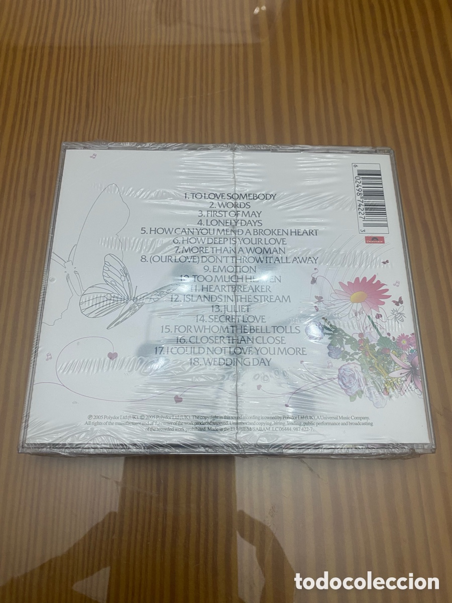 CDs de m&uacute;sica: PRECINTADO - CD - Bee Gees &lrm;&ndash; Love Songs - Foto 2