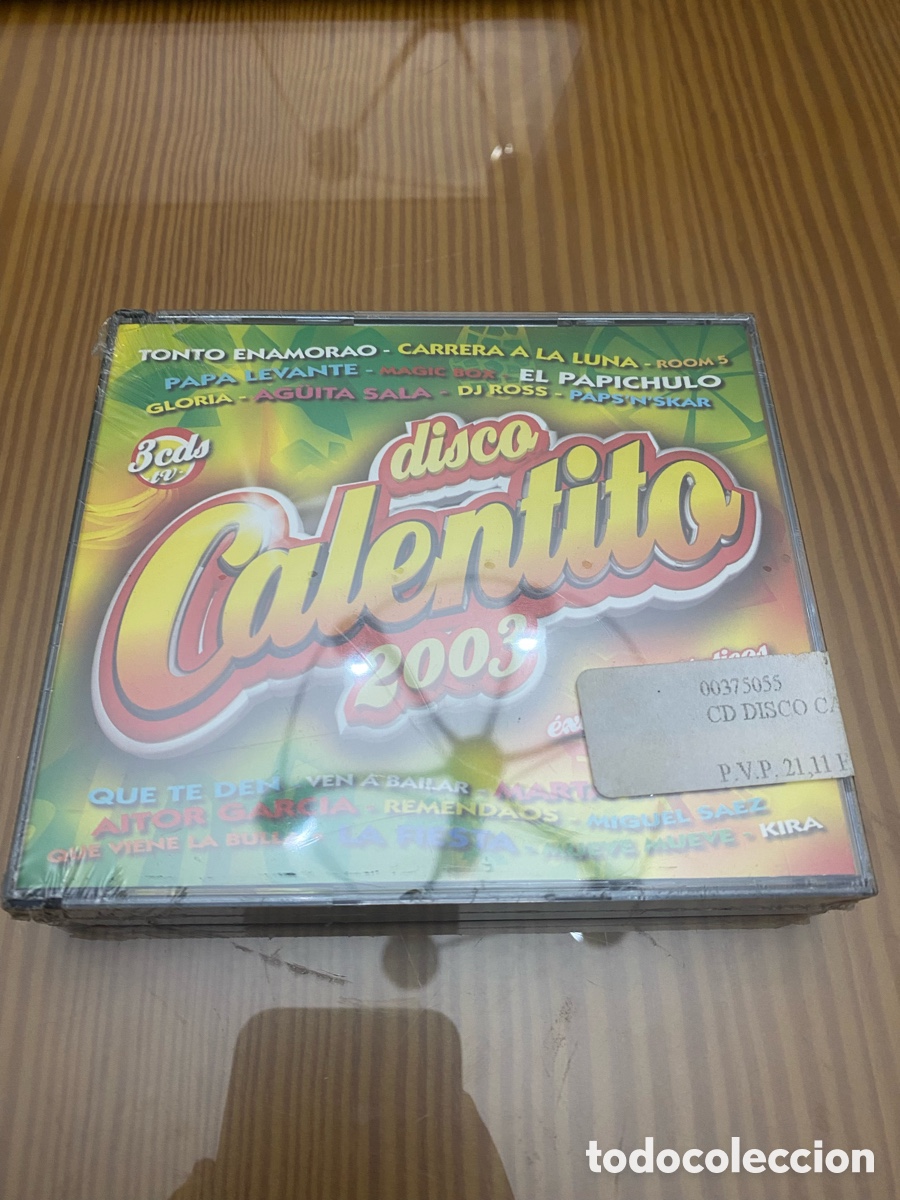 CDs de m&uacute;sica: PRECINTADO - CD - Disco Calentito 2003 - Foto 1