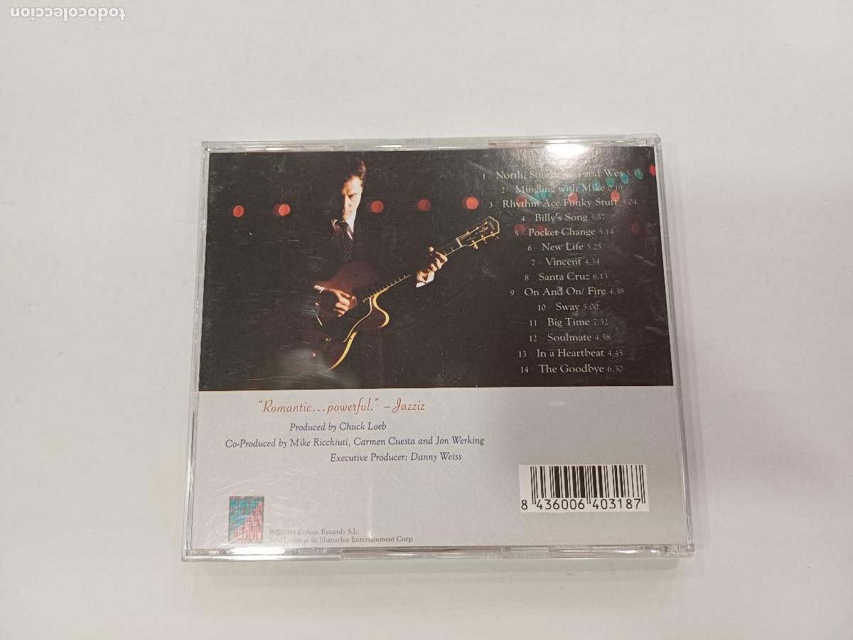 CDs de m&uacute;sica: CHUCK LOEB/IN A HEARTBEAT/CD. - Foto 3
