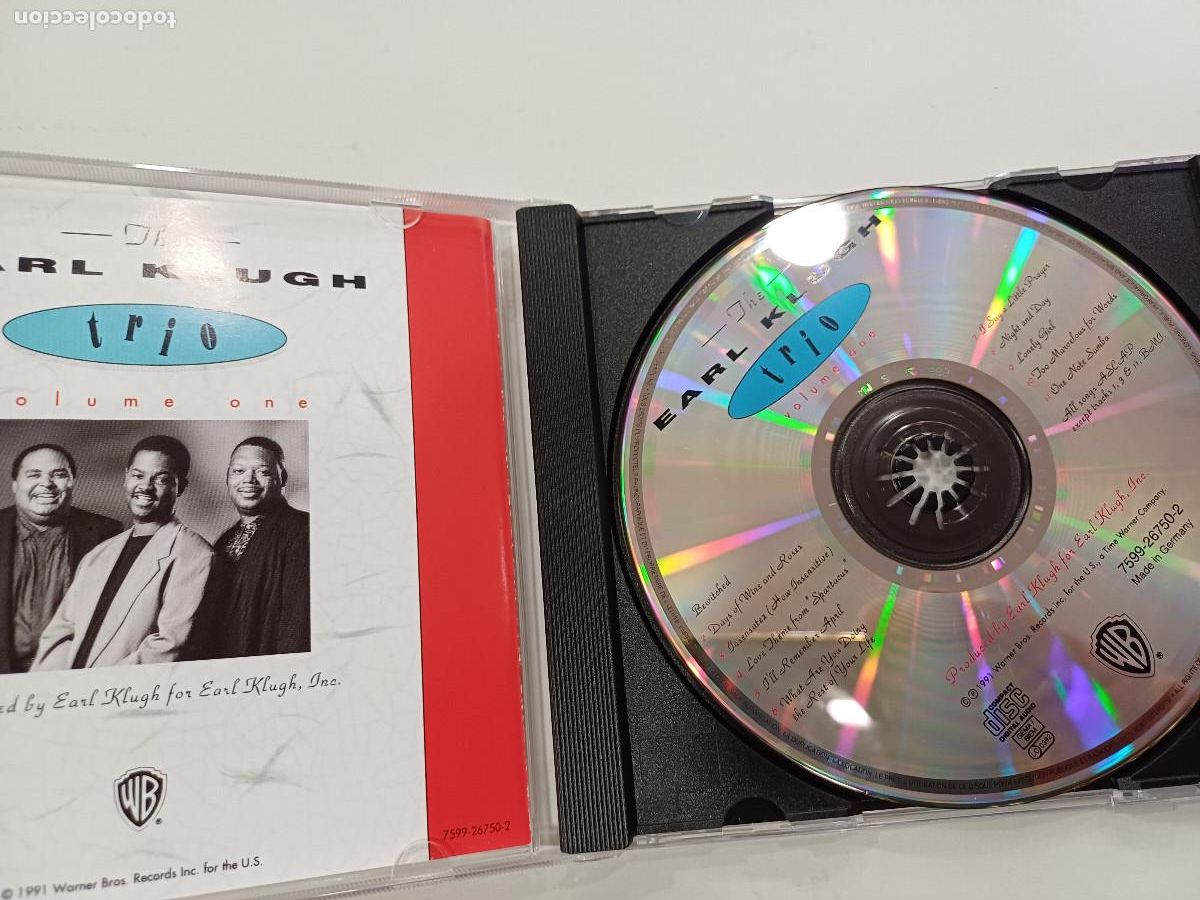 CDs de m&uacute;sica: EARL KLUGH TRIO/CD VOLUME ONE. - Foto 2