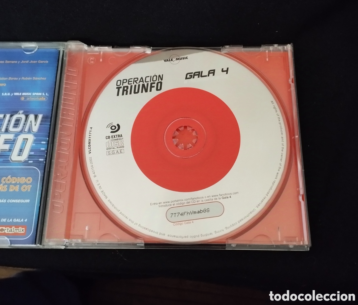 CDs de m&uacute;sica: CD OPERACI&Oacute;N TRIUNFO. GALA 4 - Foto 3