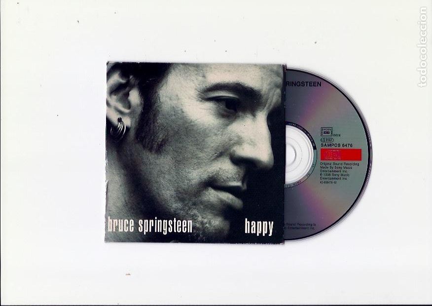 CDs de m&uacute;sica: BRUCE SPRINGSTEEN. Happy (cd single promo 1998) - Foto 1