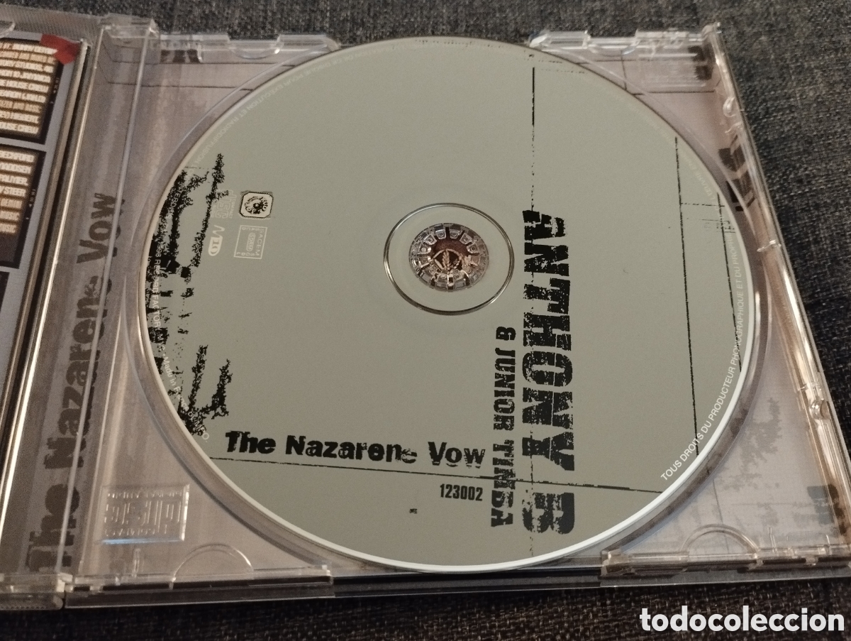 CDs de m&uacute;sica: ANTHONY B & JUNIOR TIMBA. THE NAZARENE VOW (CD) - Foto 2