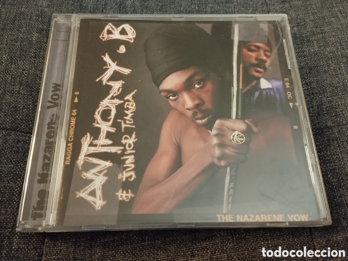 CDs de m&uacute;sica: ANTHONY B & JUNIOR TIMBA. THE NAZARENE VOW (CD) - Foto 1