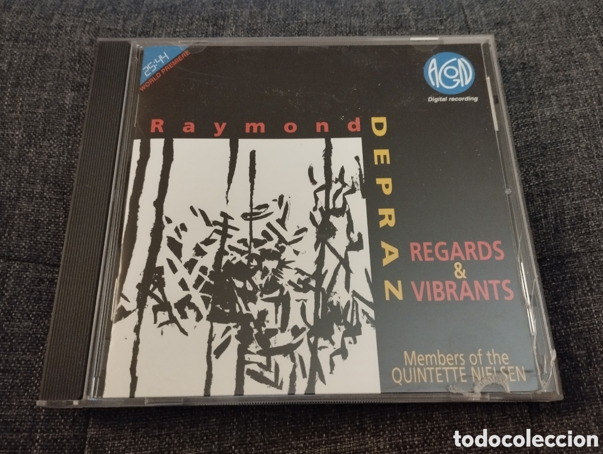 CDs de m&uacute;sica: RAYMOND DEPRAZ: REGARDS & VIBRANTS (CD) - Foto 1