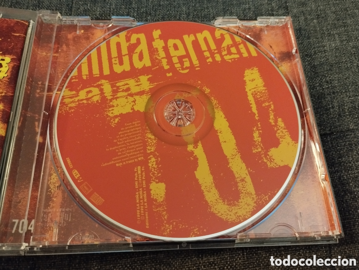 CDs de m&uacute;sica: NILDA FERN&Aacute;NDEZ. CASTELAR 704 (CD) - Foto 2