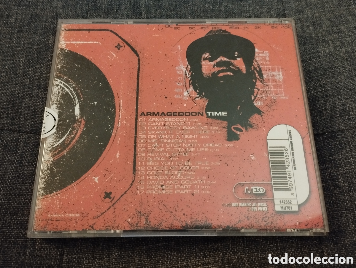 CDs de m&uacute;sica: RANKING JOE. ARMAGEDDON TIME (CD) - Foto 3
