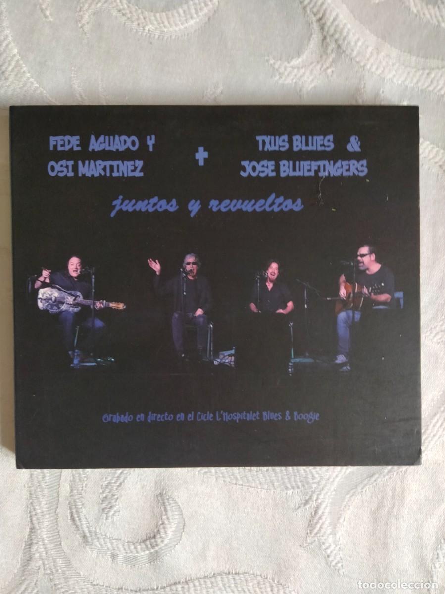 CD de M&uacute;sica: FEDE AGUADO Y OSI MARTINEZ + TXUS BLUES & JOSE BLUEFINGERS - Juntos y revueltos