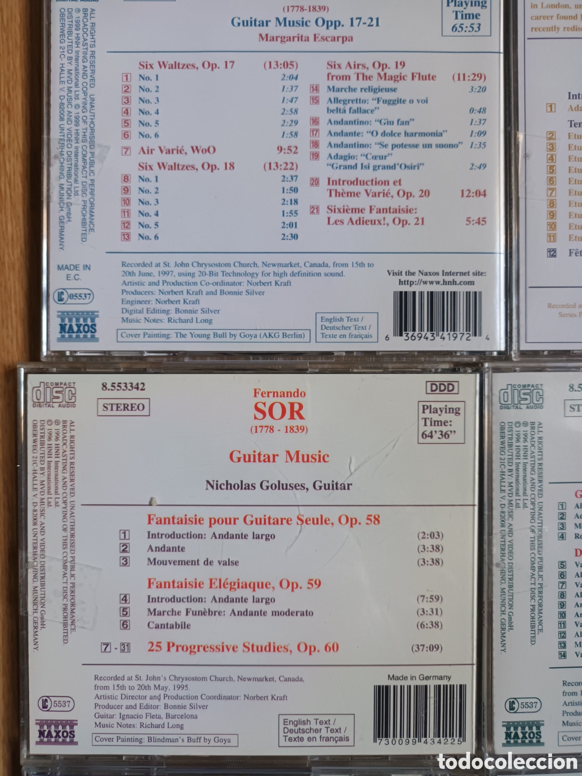 CDs de m&uacute;sica: Guitar collection 6 cds - Foto 7