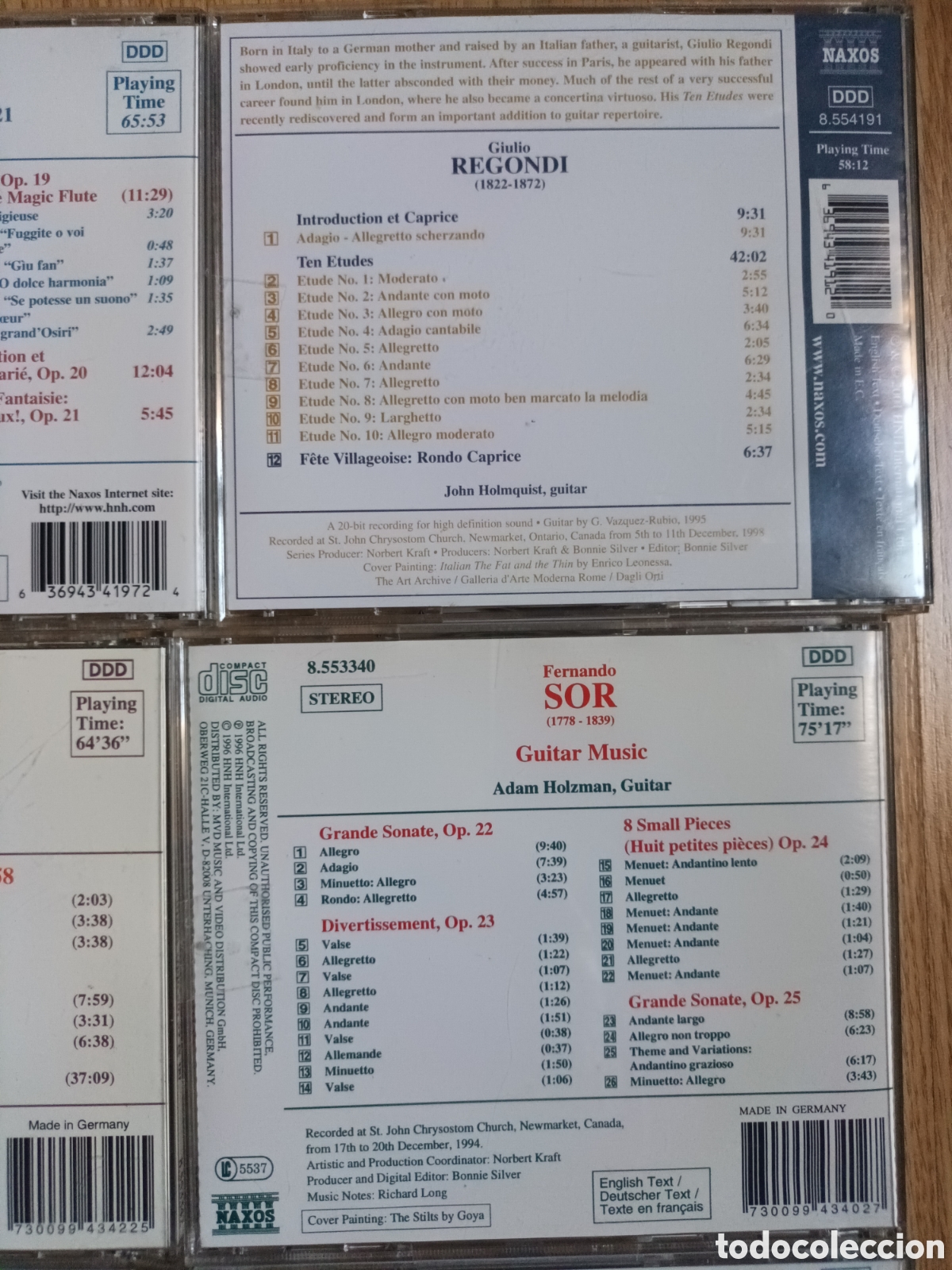 CDs de m&uacute;sica: Guitar collection 6 cds - Foto 8