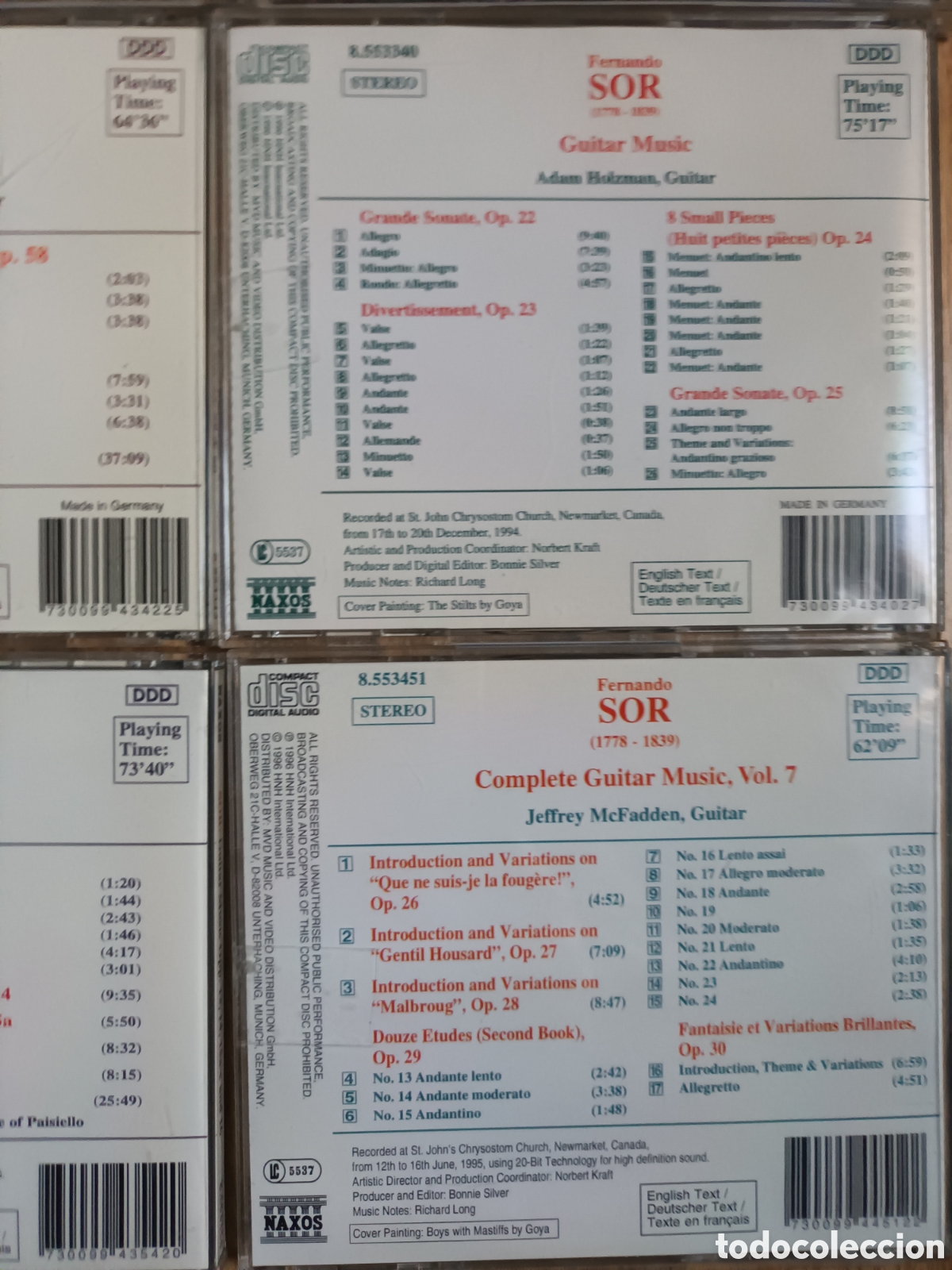 CDs de m&uacute;sica: Guitar collection 6 cds - Foto 9