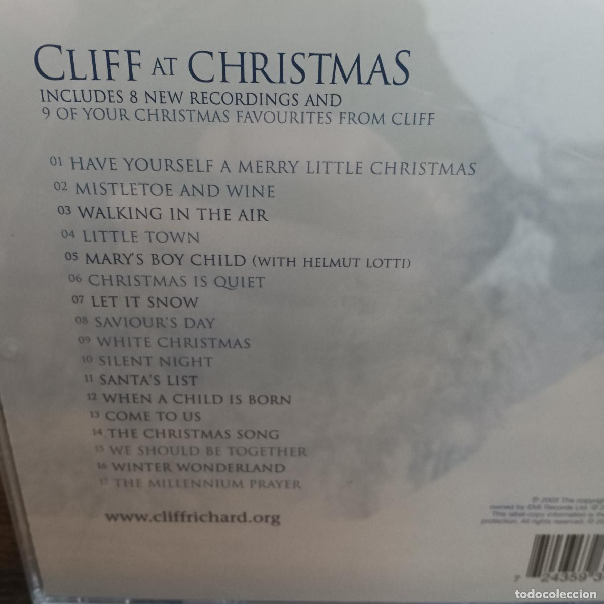 CDs de m&uacute;sica: CLIFF RICHARD AT CHRISTMAS - CD - Foto 2