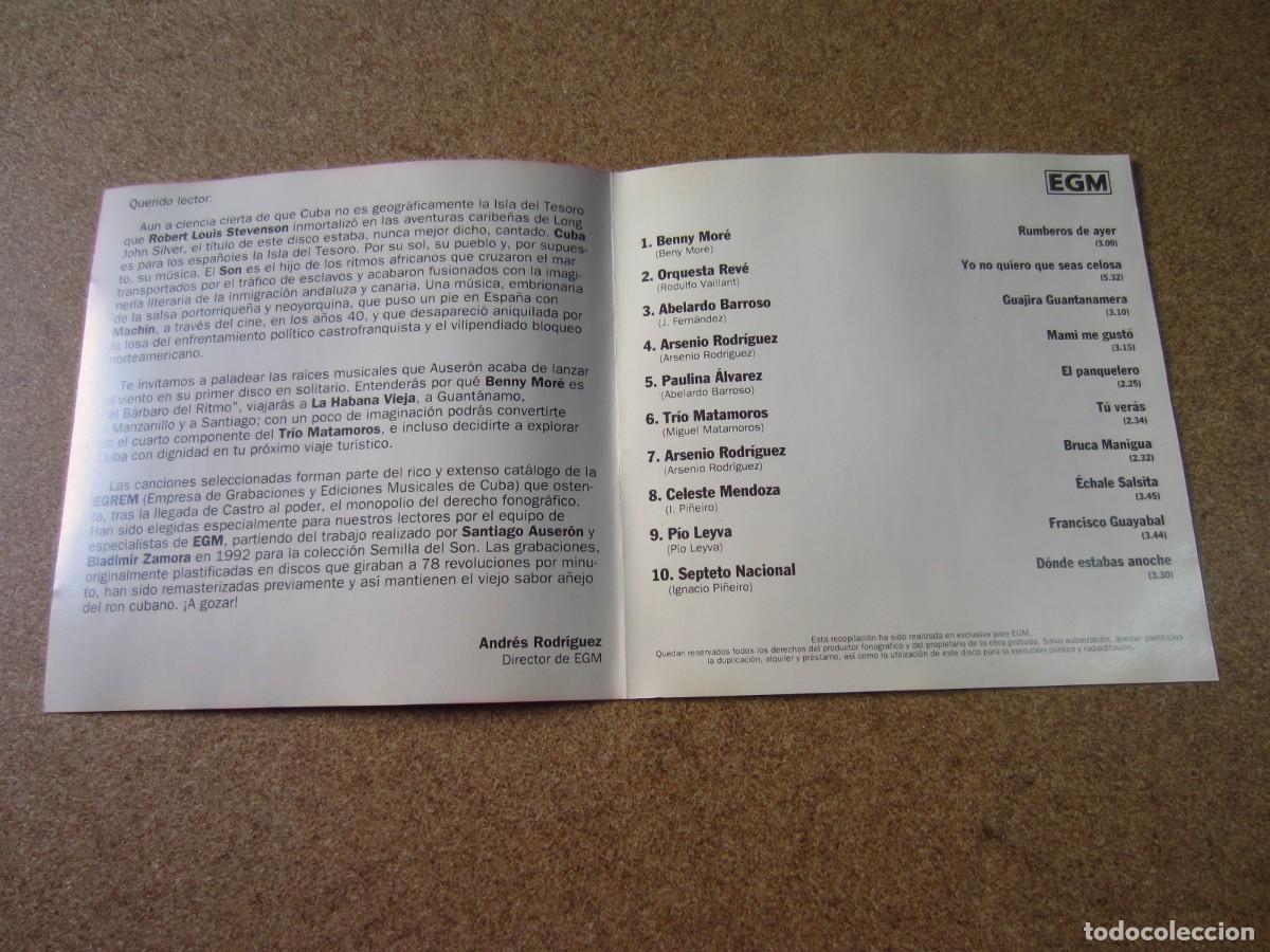 CDs de m&uacute;sica: Cuba La Isla del Tesoro (EGM) (CD) - Foto 3