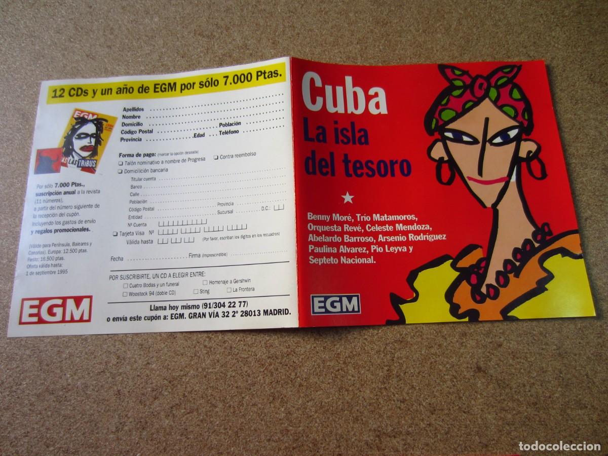 CDs de m&uacute;sica: Cuba La Isla del Tesoro (EGM) (CD) - Foto 4