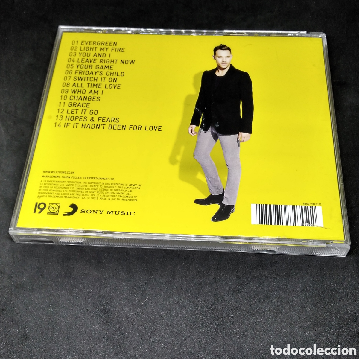 CDs de m&uacute;sica: WILL YOUNG &ndash; THE HITS - 2009 - CD - DISCO VERIFICADO - Foto 2