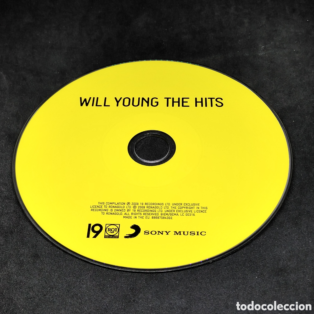 CDs de m&uacute;sica: WILL YOUNG &ndash; THE HITS - 2009 - CD - DISCO VERIFICADO - Foto 6