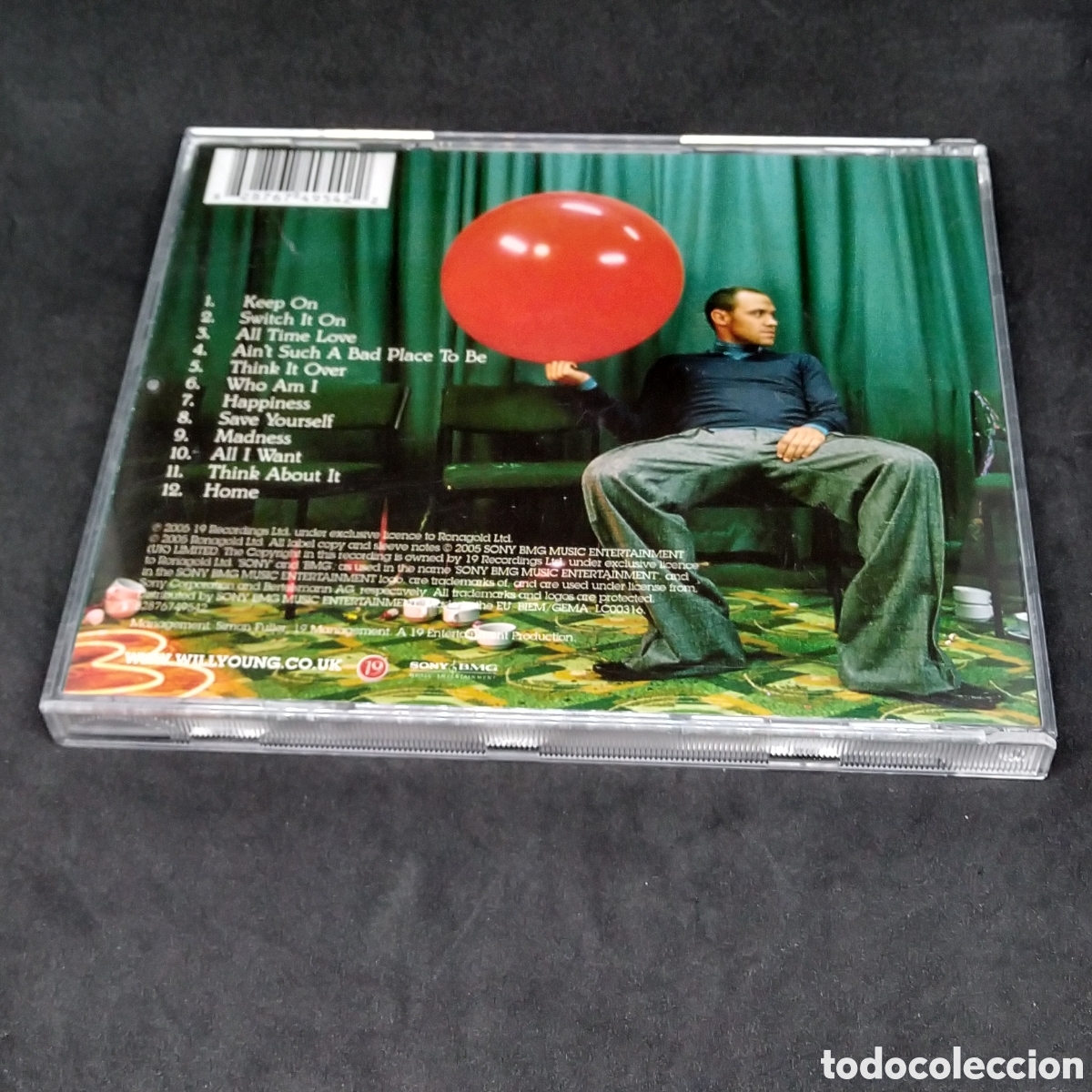 CDs de m&uacute;sica: WILL YOUNG &ndash; KEEP ON - 2005 - CD - DISCO VERIFICADO - Foto 2