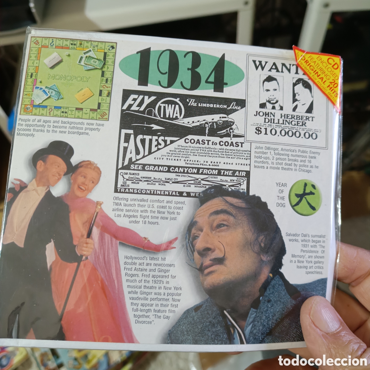 CDs de m&uacute;sica: 20 Original Recordings - 1934 (Emi CDCARD) - Foto 1